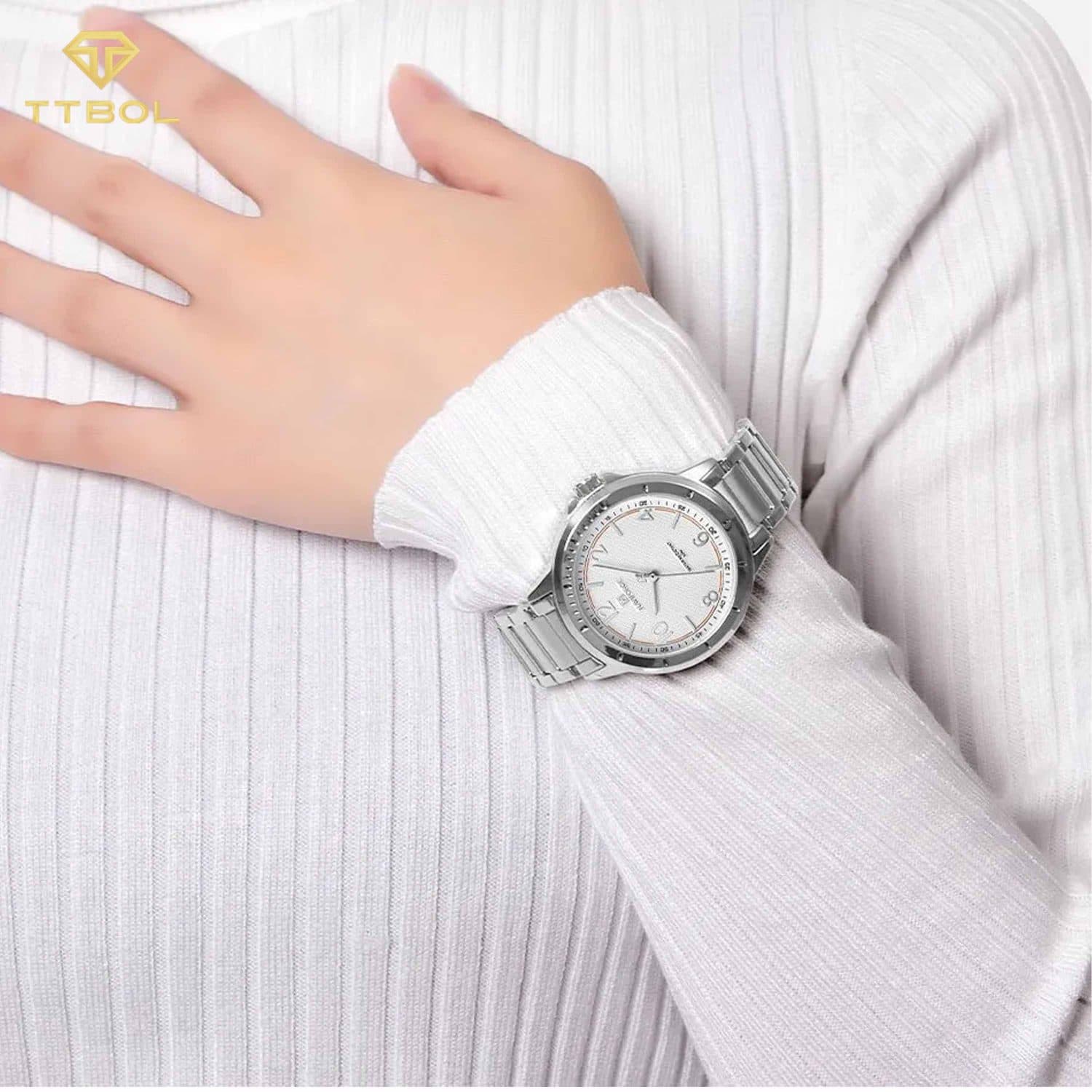 ساعت مچی زنانه ناوی فورس NAVIFORCE NF5021 S/W/S — تصویر ۷