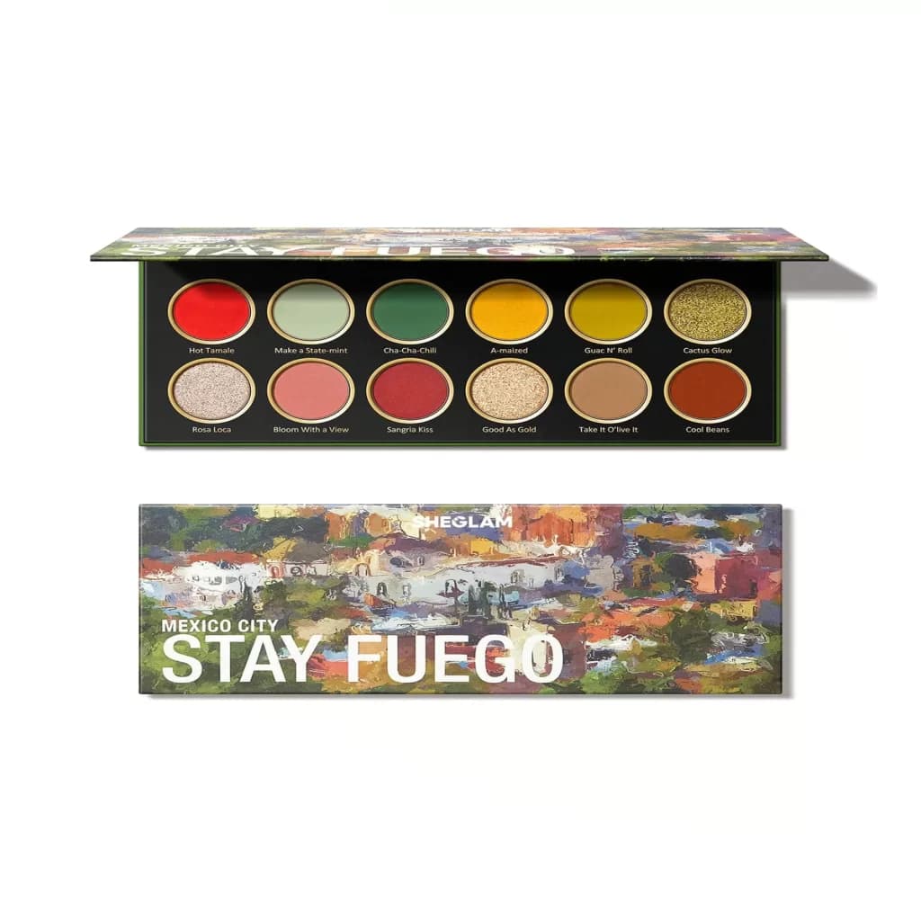 پالت سایه چشم Stay Fuego, Mexico شیگلم SHEGLAM