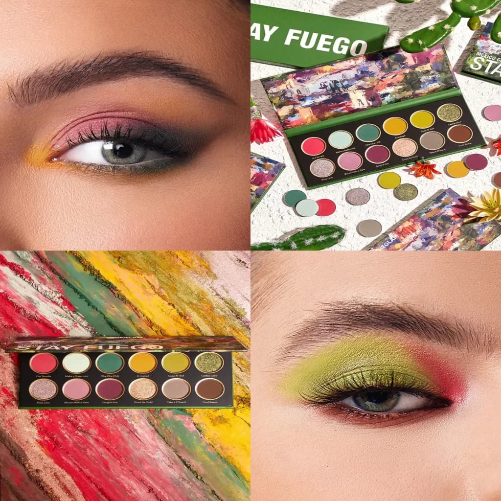 پالت سایه چشم Stay Fuego, Mexico شیگلم SHEGLAM — تصویر ۲