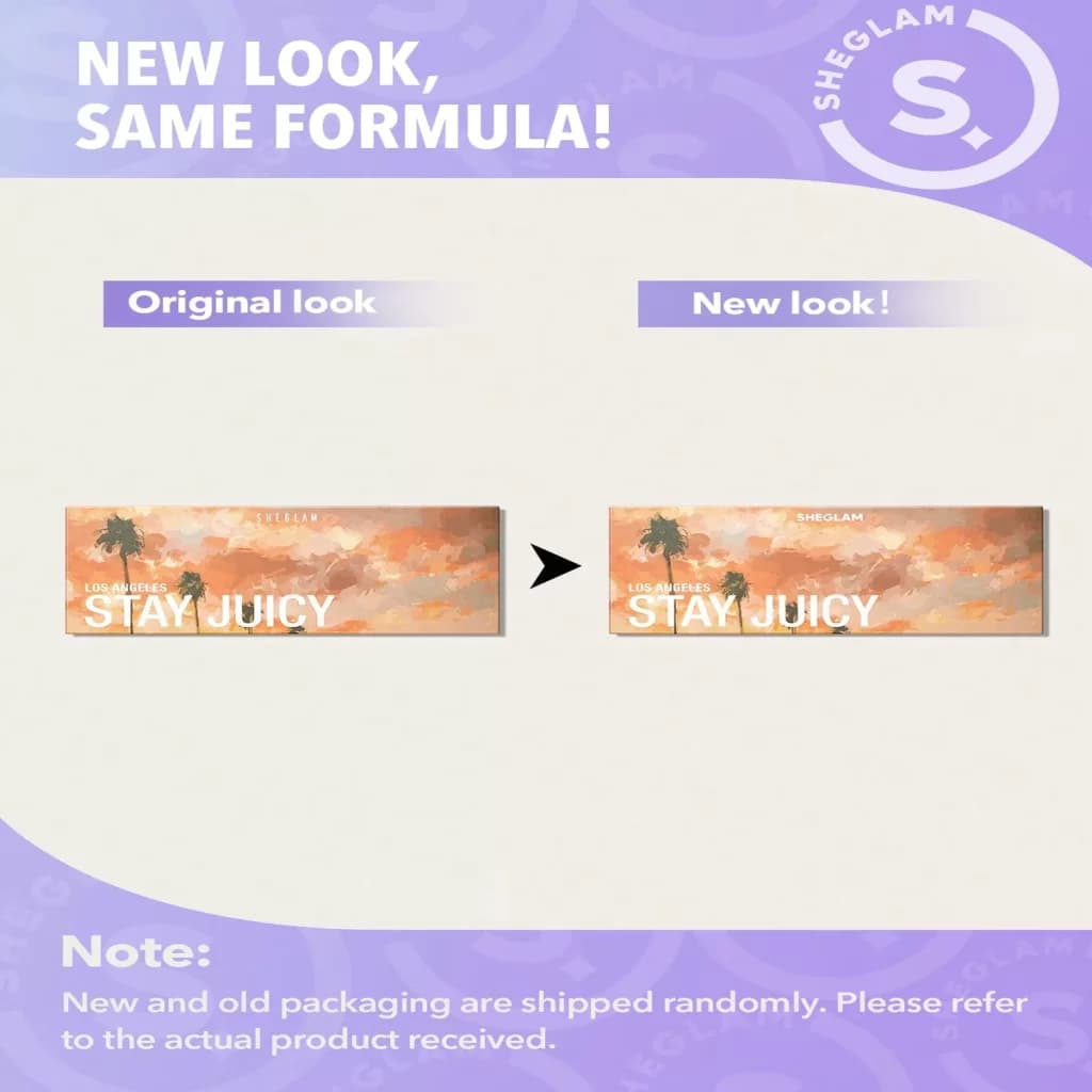پالت سایه چشم Stay Juicy, LA شيگلم SHEGLAM — تصویر ۶