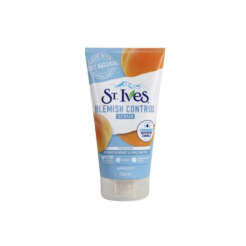 اسکراب کنترل آکنه و جوش زردآلو سینت ایوز Blemish Control St. Ives
