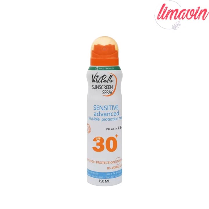 اسپری ضد آفتاب SPF30 ویتابلا حجم 150 میلی لیتر