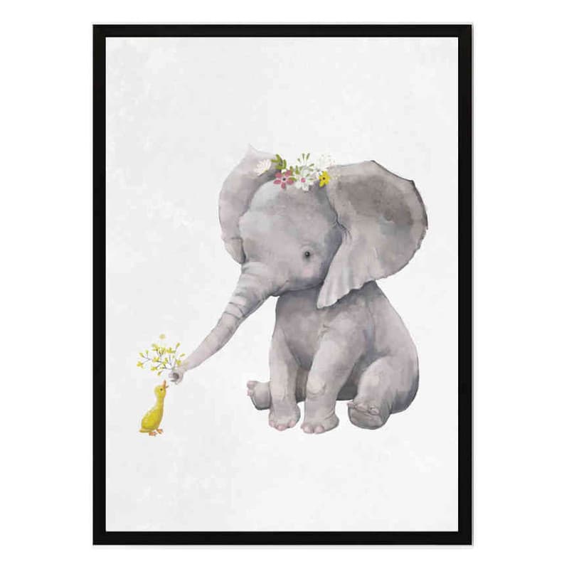 تابلو مدل Elephant and duck کد 2489011104