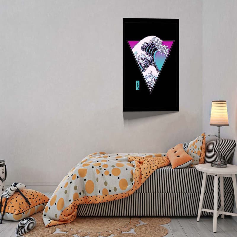 تابلو مدل GREAT WAVE کد F-7001 — تصویر ۸