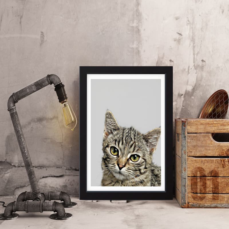 تابلو مدل Cutty Cat کد S1433-b — تصویر ۴