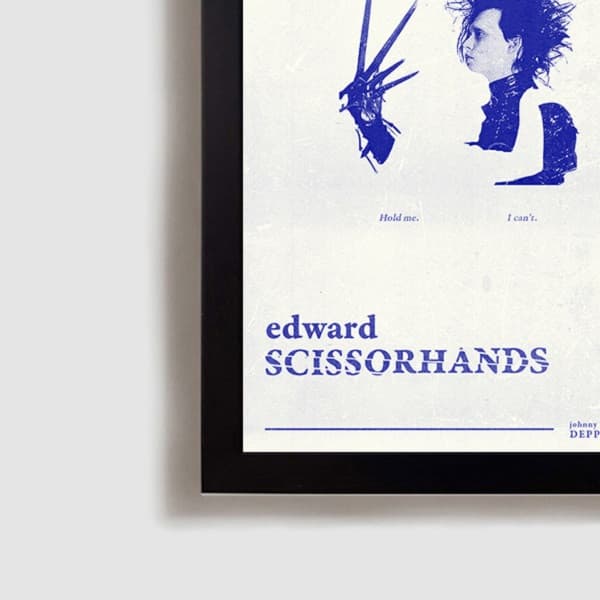 تابلو مدل فیلم ادوارد دست قیچی edward scissorhands B374 — تصویر ۳