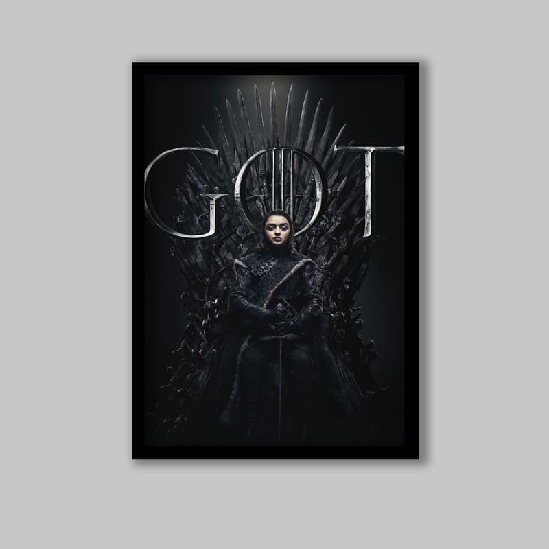 تابلو مدل سریال بازی تاج و تخت Game of thrones کد LA-G10266-2