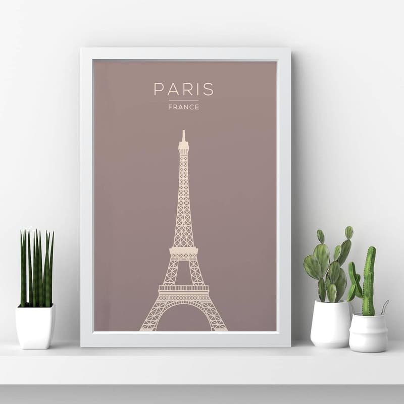تابلو مدل ایفل Eiffel Tower کدm2413-w — تصویر ۴