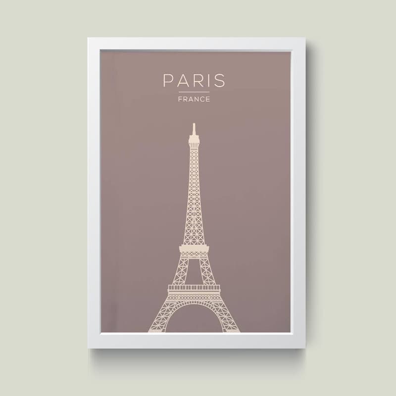 تابلو مدل ایفل Eiffel Tower کدm2413-w