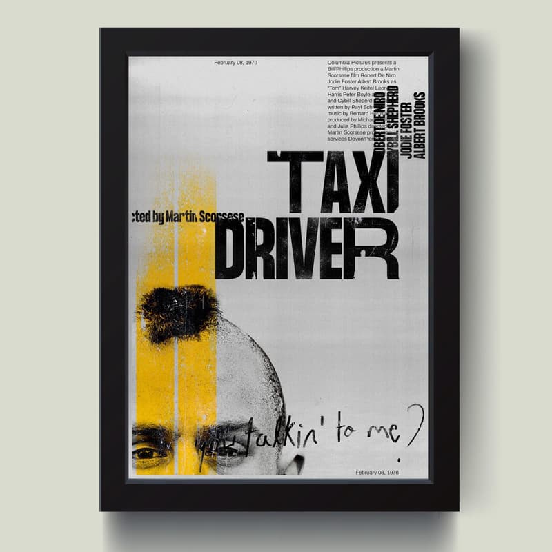 تابلو مدل Taxi Driver کدMJ13139