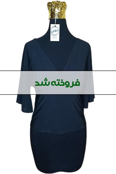 بلوز یقه وی زنانه دست دوم