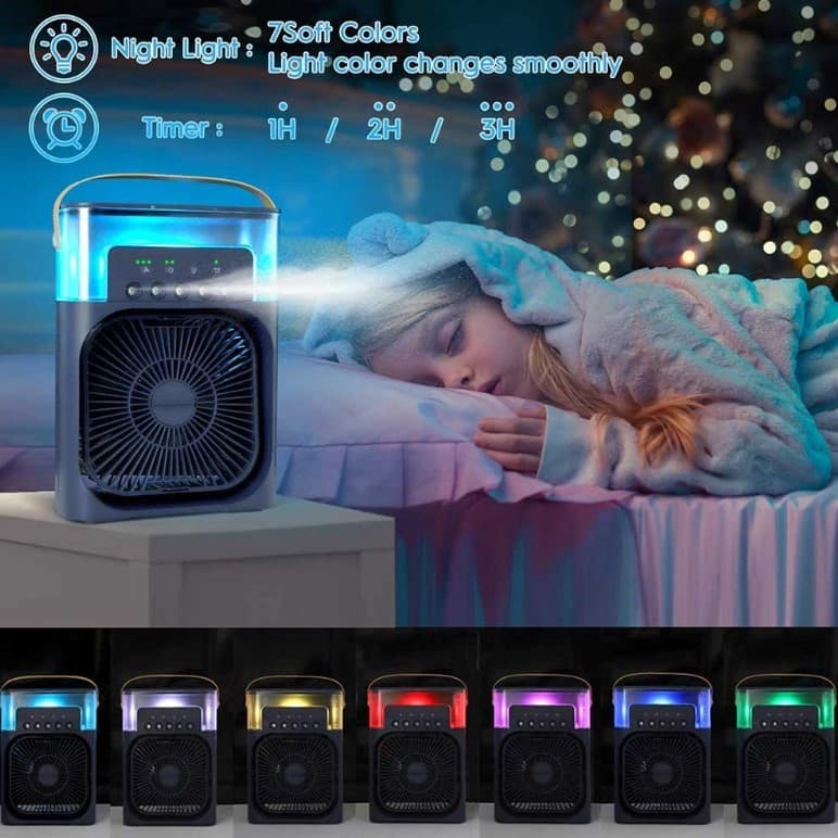 پنکه مه پاش رومیزی سایز بزرگ مدل Table Air Cooler — تصویر ۷