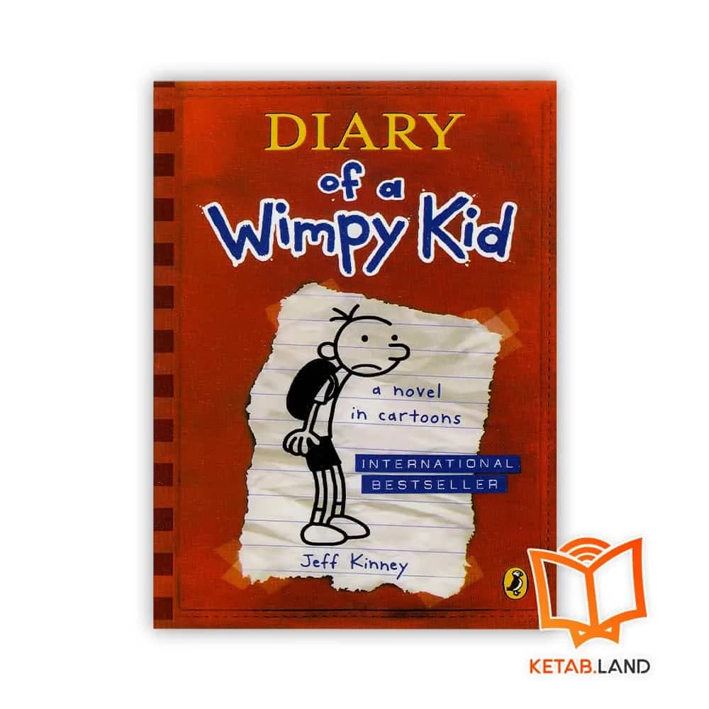 کتاب Diary of a Wimpy Kid 1 a Novel in Cartoons
