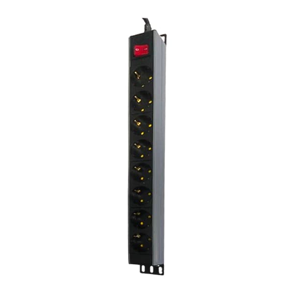 پاور ماژول هشت خانه پارت مدل 2252 ارت دار کابل 1.8 متر