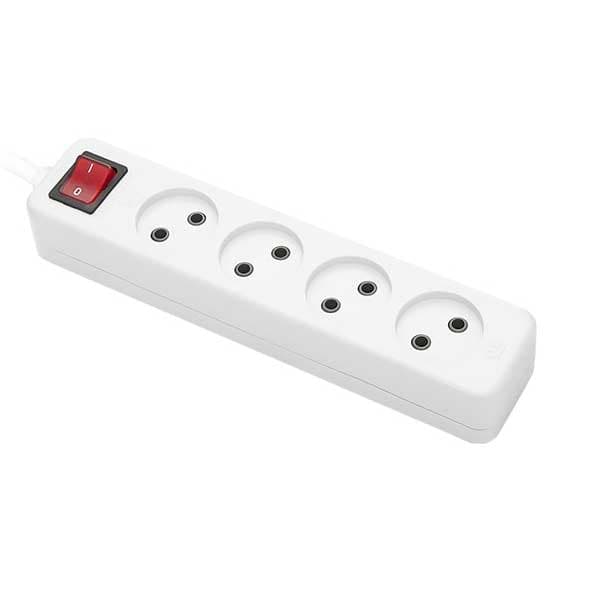 چهار خانه برق پارت مدل 652 کابل 3 متر