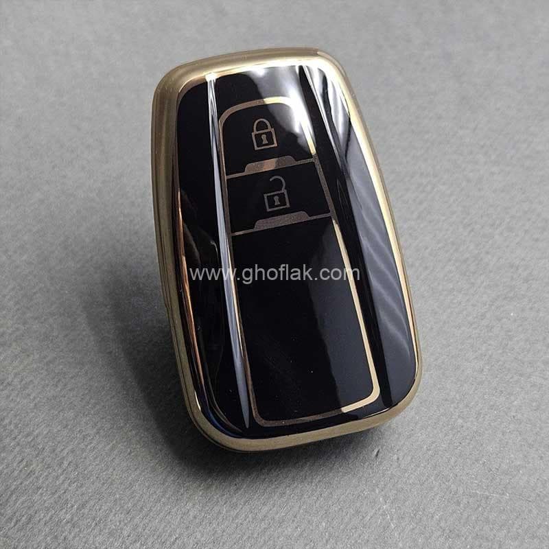 کاور ریموت تویوتا C-HR – کرولا و لوین بنزینی براق دو دکمه