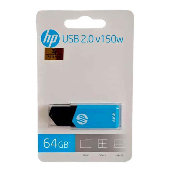 فلش مموری 64GB اچ پی USB2.0 مدلv150W — تصویر ۲