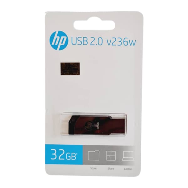 فلش مموری 32GB اچ پی USB2.0 مدل v236W — تصویر ۲
