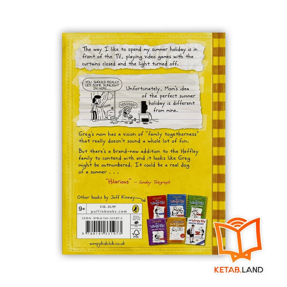 کتاب Diary of a Wimpy Kid Dog Days — تصویر ۲