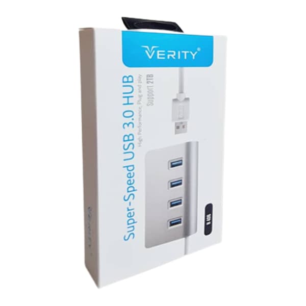 هاب 4 پورت USB3.0 وریتی مدل H406 — تصویر ۲