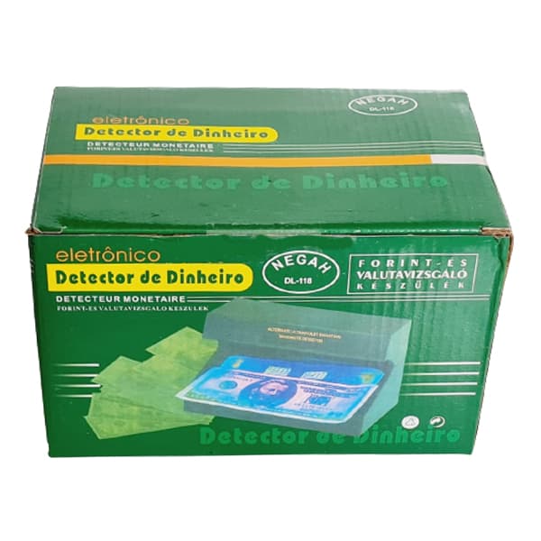 دستگاه تشخیص اصالت اسکناس مدل DL-118 — تصویر ۲