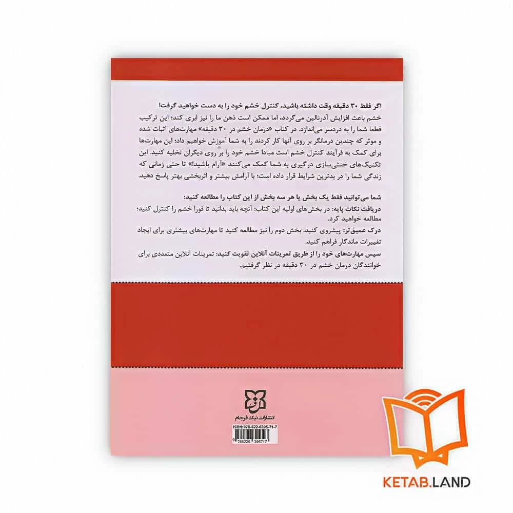 کتاب درمان خشم در 30 دقیقه — تصویر ۲