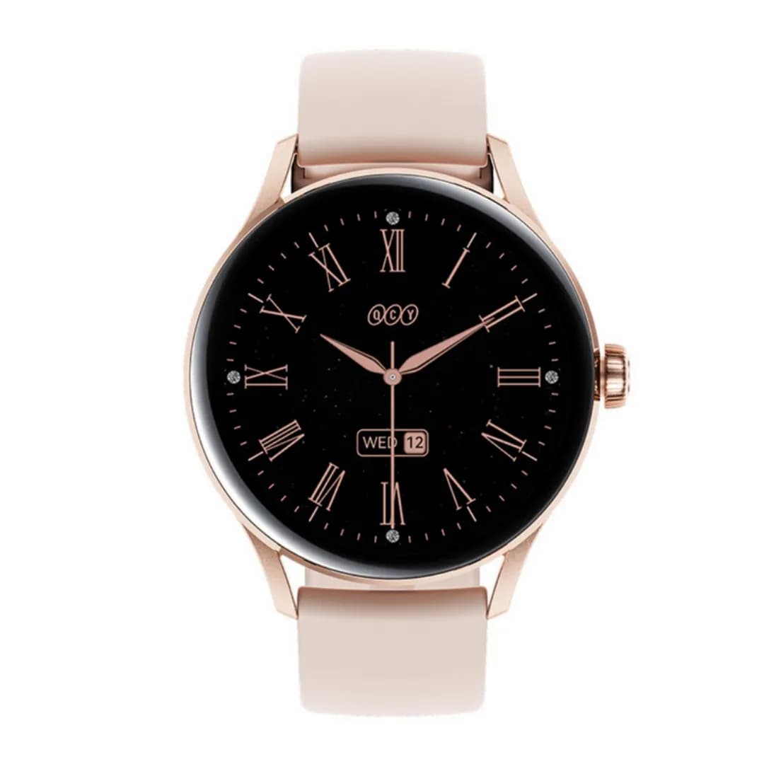 ساعت هوشمند کیو سی وای مدل QCY Watch Elite – طلایی — تصویر ۶