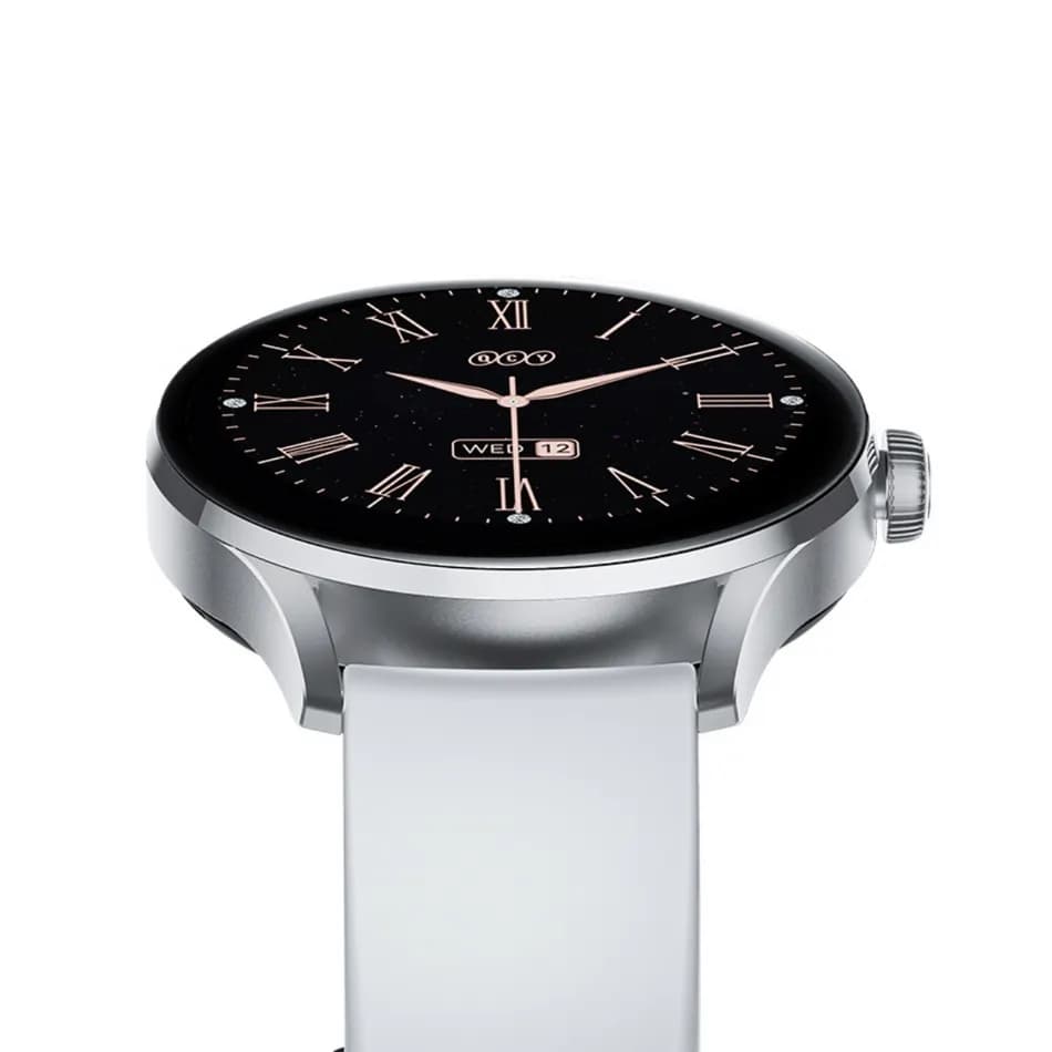 ساعت هوشمند کیو سی وای مدل QCY Watch Elite – طلایی — تصویر ۴
