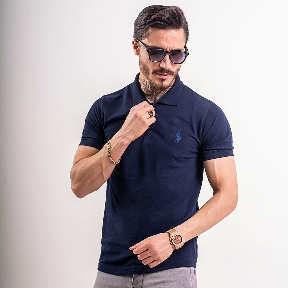 تیشرت جودون polo رنگ سرمه ای