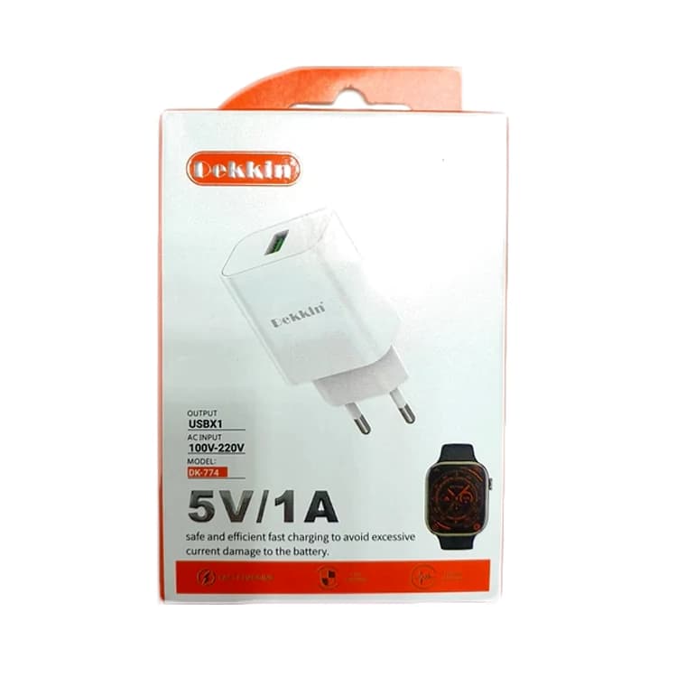 شارژ 5V/1A وات دکین مدل DEKKIN DK-774 — تصویر ۲