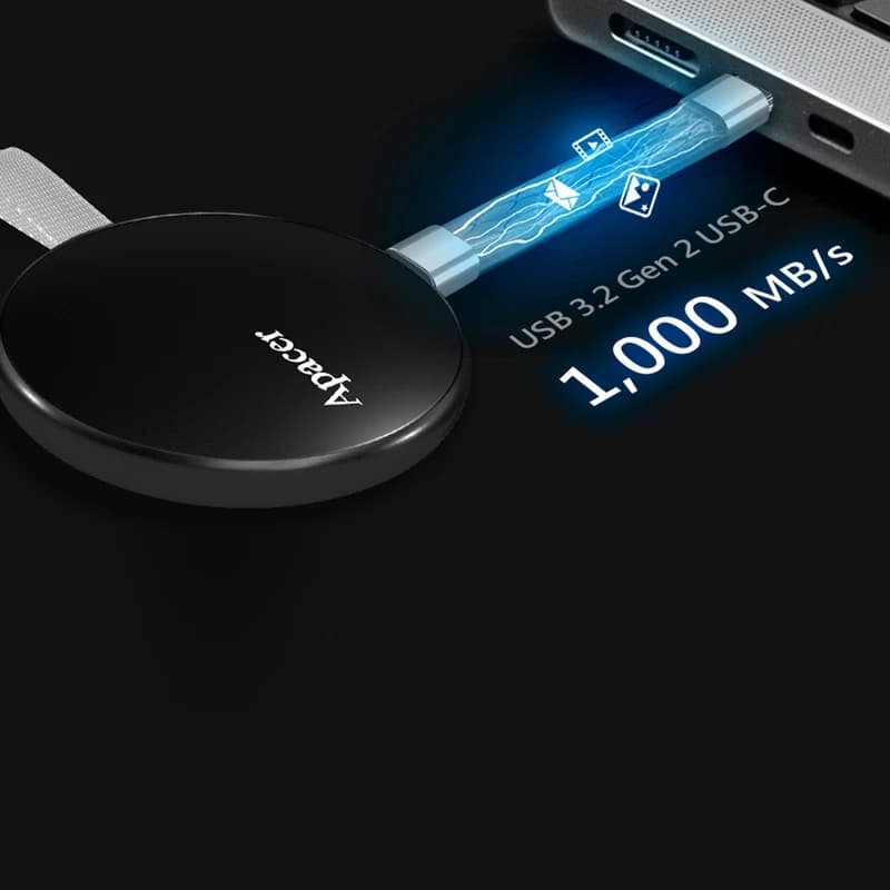 اس اس دی اکسترنال اپیسر مدل Apacer AS725 Magnetic ظرفیت 256 گیگابایت — تصویر ۶