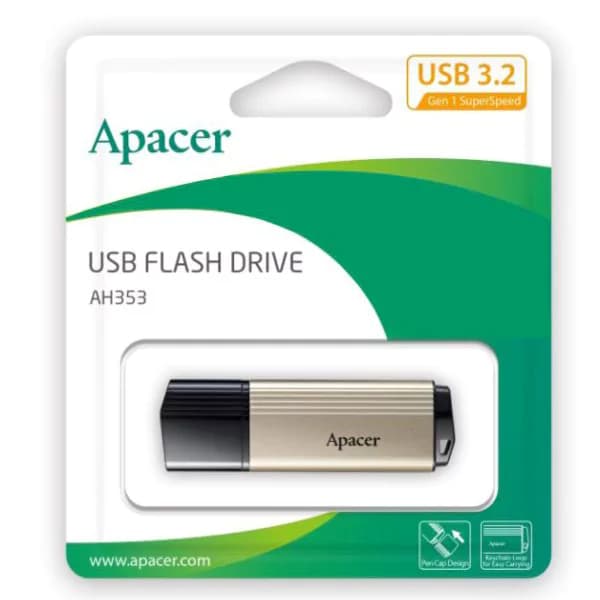 فلش مموری اپیسر مدل Apacer AH353 ظرفیت 128 گیگابایت USB3.2 — تصویر ۲