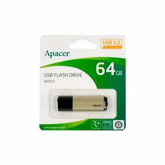 فلش مموری اپیسر مدل Apacer AH353ظرفیت 64 گیگابایت Usb3.2 — تصویر ۲