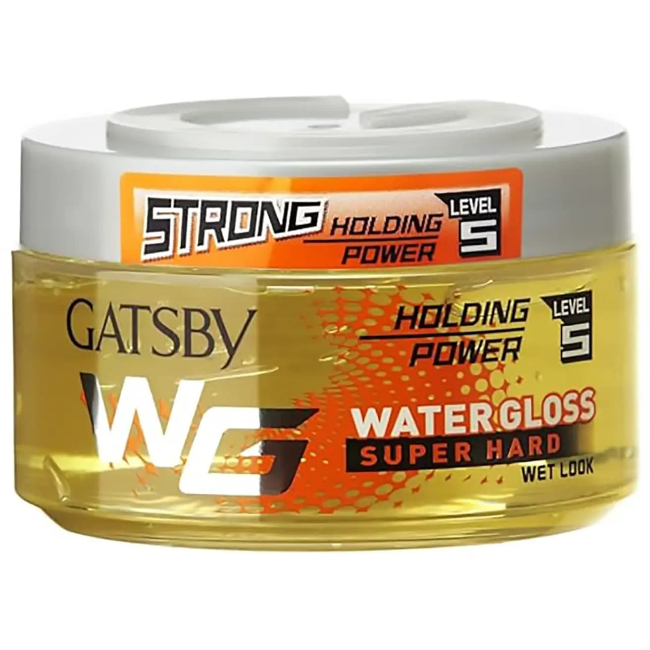 ژل مو سوپر هارد گتسبی 150 گرمی زرد Gatsby Water Gloss Super Hard Hair Gel