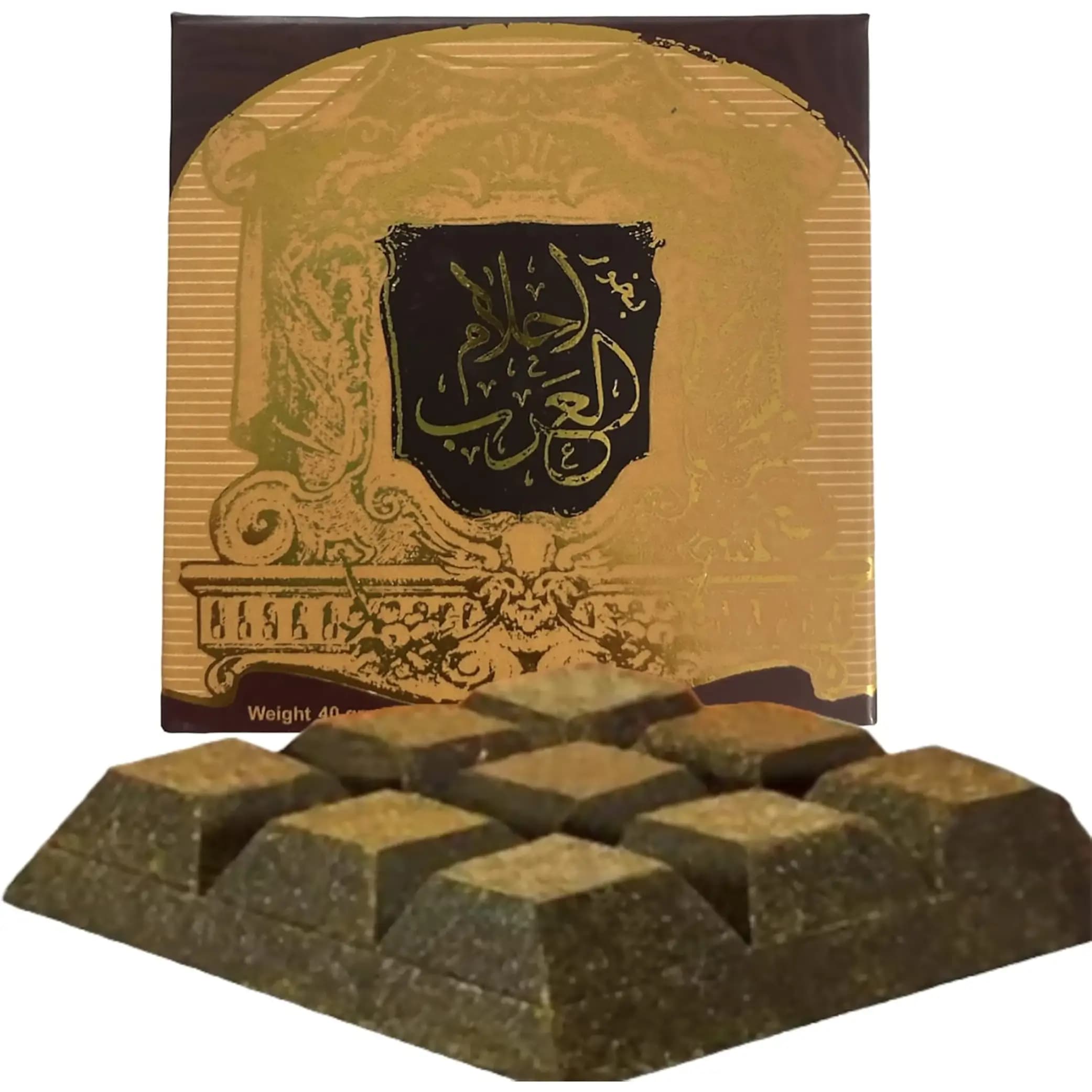 بخور عربی عود ارد الزعفران احلام العرب 40 گرمی Ard Al Zaafaran Bukhoor Ahlam Al Arab