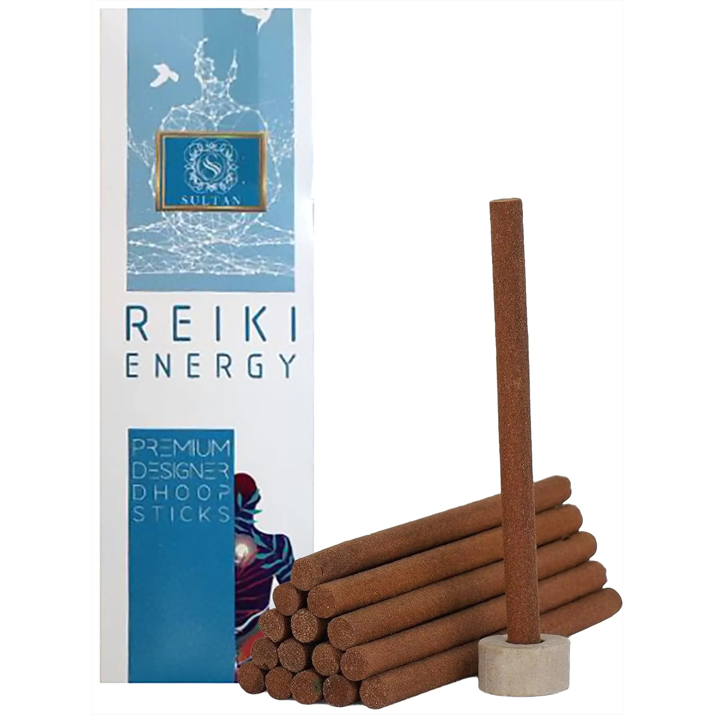 عود دوپ / عود چوبی ریکی انرژی هندی اصل برند سلطان Reiki Energy Dhoop Stick