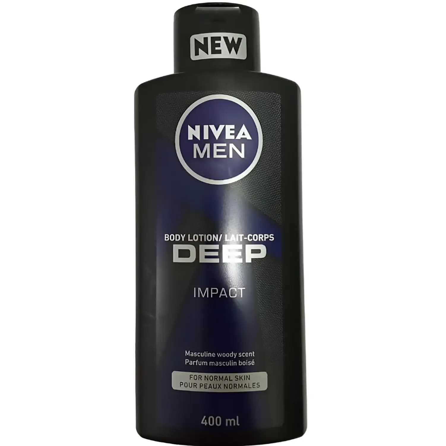 لوسیون بدن مردانه نیوا مدل دیپ ایمپکت 400 میل Nivea Men Deep Impact Body Lotion