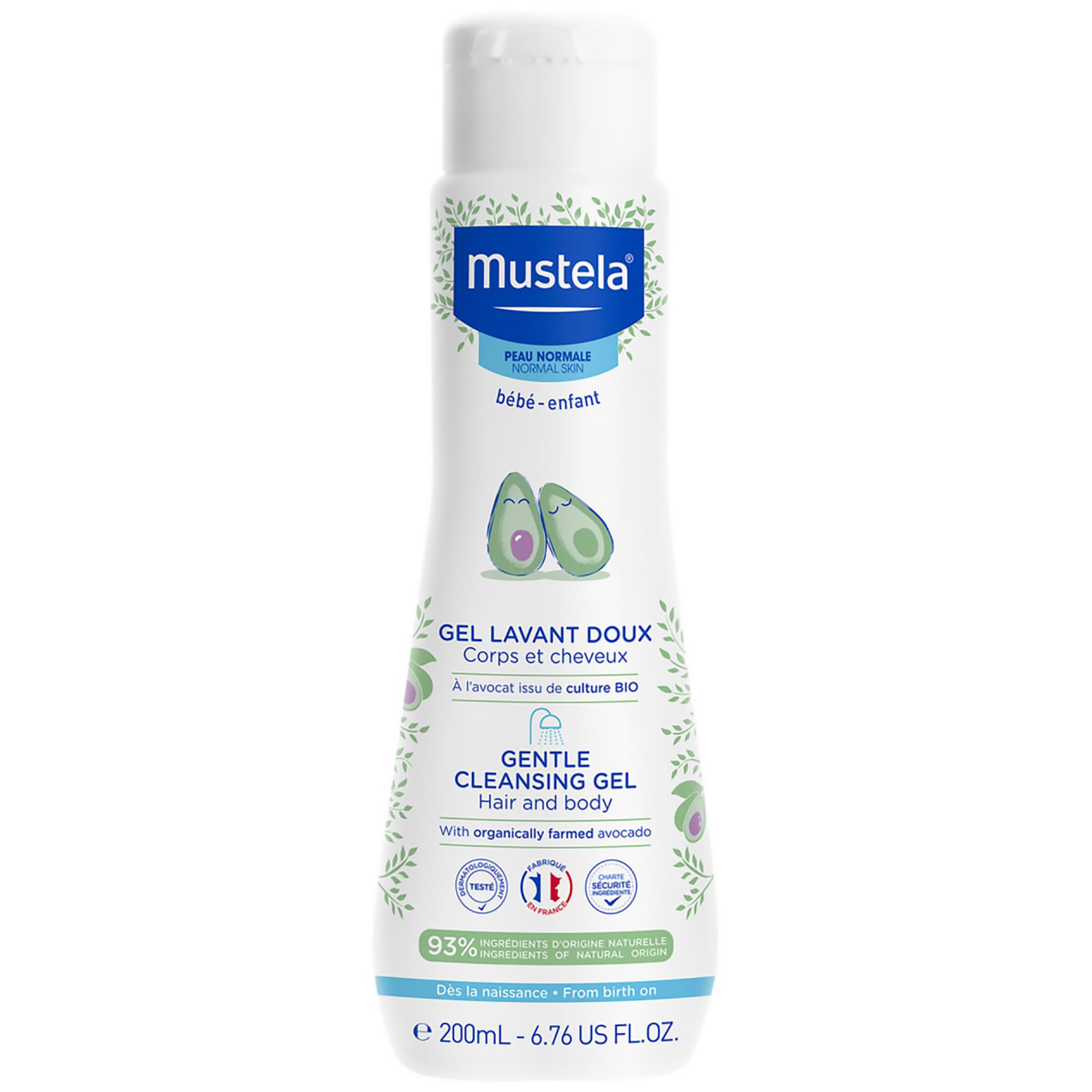 شامپو سر و بدن ملایم کودک موستلا فرانسوی 200میل Mustela Gentle Hair and Body Shampoo