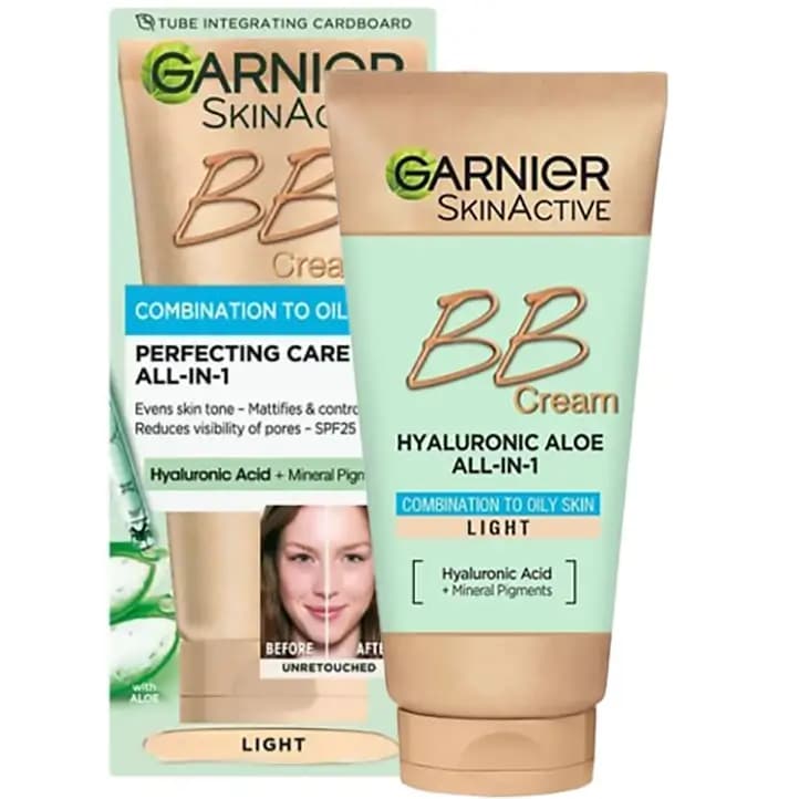 بی بی کرم آبرسان گارنیه مدل پرفکتینگ کر 50 میل Garnier BB Cream Perfecting Care All in 1