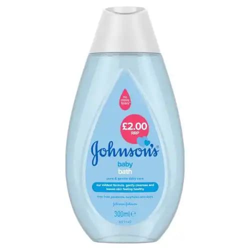 شامپو بدن کودک جانسون بی بی بث 300 میل Johnsons Baby Bath