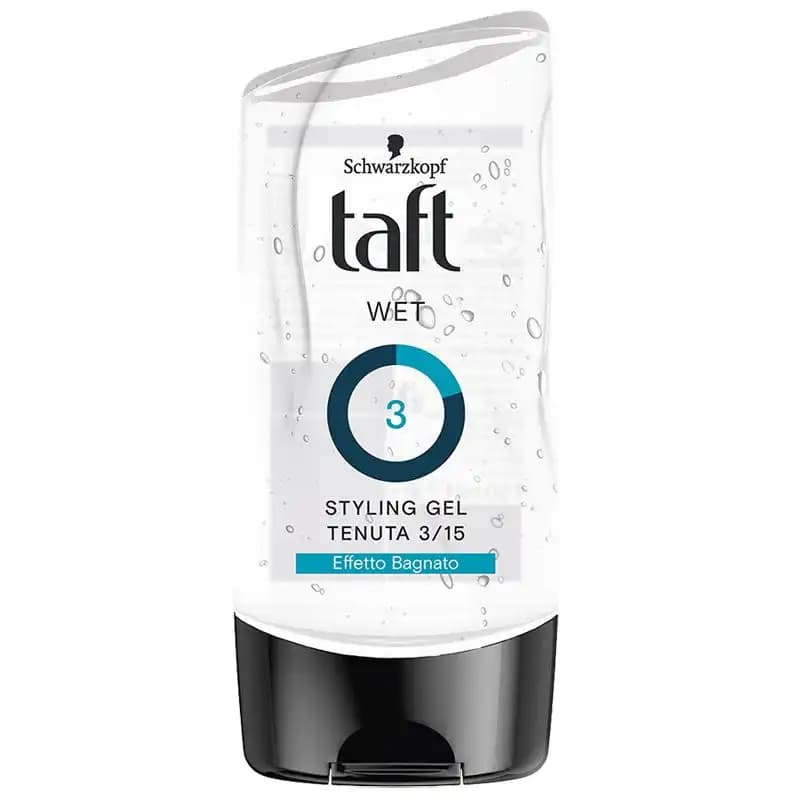 ژل حالت دهنده مو تافت مدل مرطوب کننده شماره 3- 150 میل Taft Wet Styling Gel