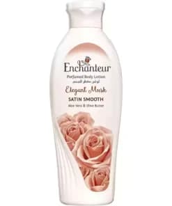 لوسیون بدن انشانتر با رایحه مشک 250 میل Enchanteur Perfumed Body Lotion Elegant Musk — تصویر ۴