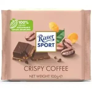 شکلات تخته ای ریتر اسپرت کریسپی کافی 100 گرمی Ritter Sport Crispy Coffee