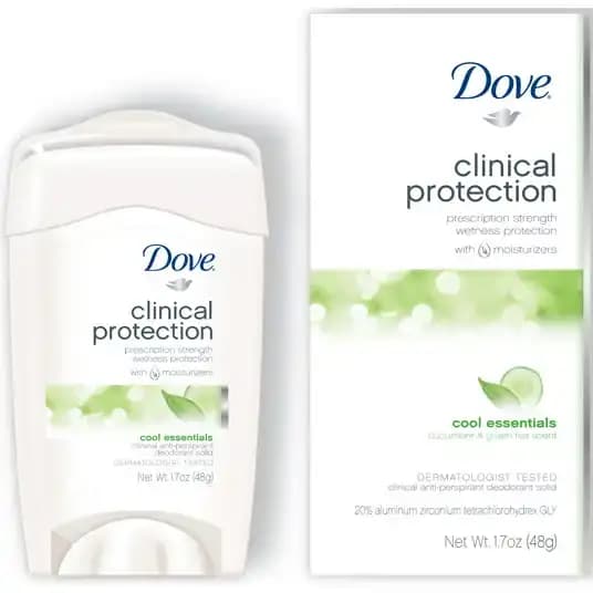 استیک ضد تعریق و دئودورانت داو کلینیکال پروتکشن کول اسنشیالز، ضد حساسیت -48گرم Dove Clinical Protection Cool Essentials Antiperspirant & Deodorant Stick