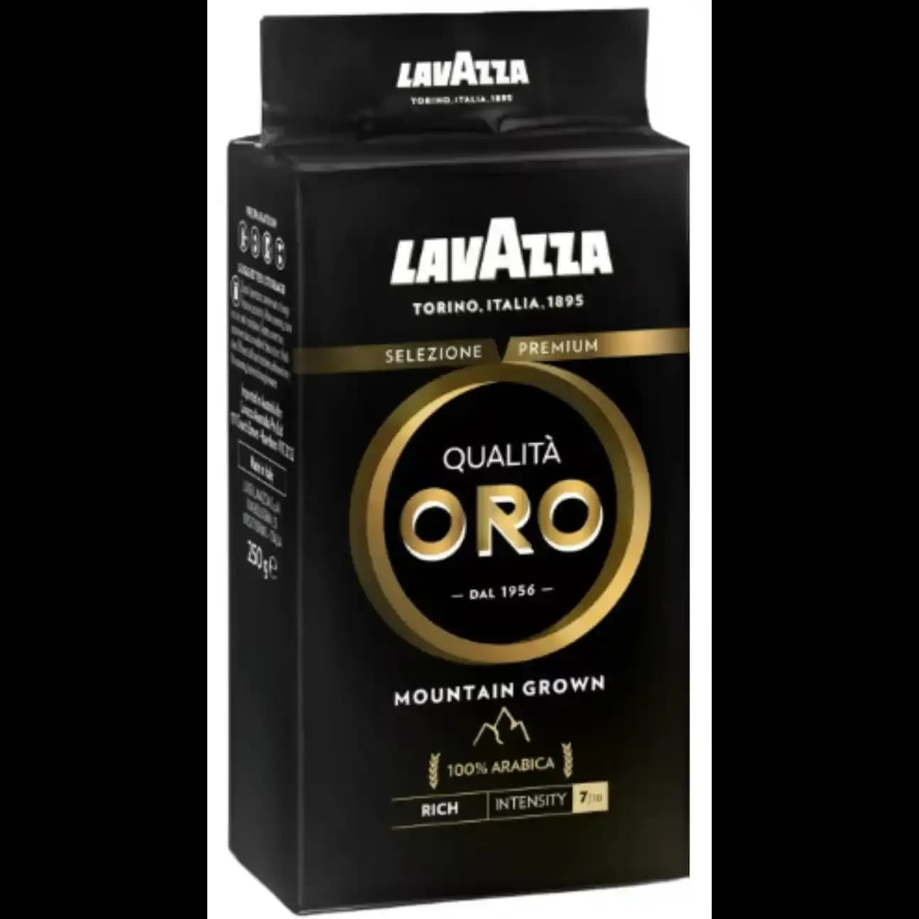 پودر قهوه لاوازا اورو مشکی 100% عربیکا 250گرم Lavazza Qualita Oro Mountain Grown