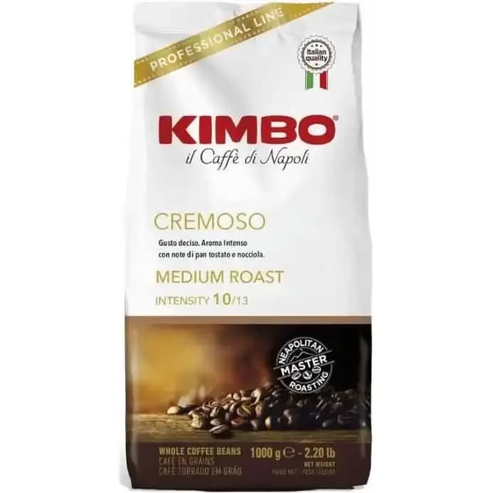 دانه قهوه کیمبو کرموسو 1 کیلویی Kimbo Cremoso Coffee Beans
