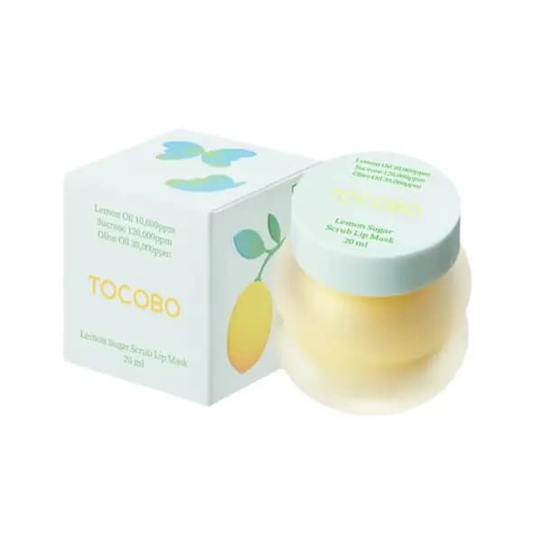 ماسک اسکراب لب لیمو و شکر توکوبو_Tocobo