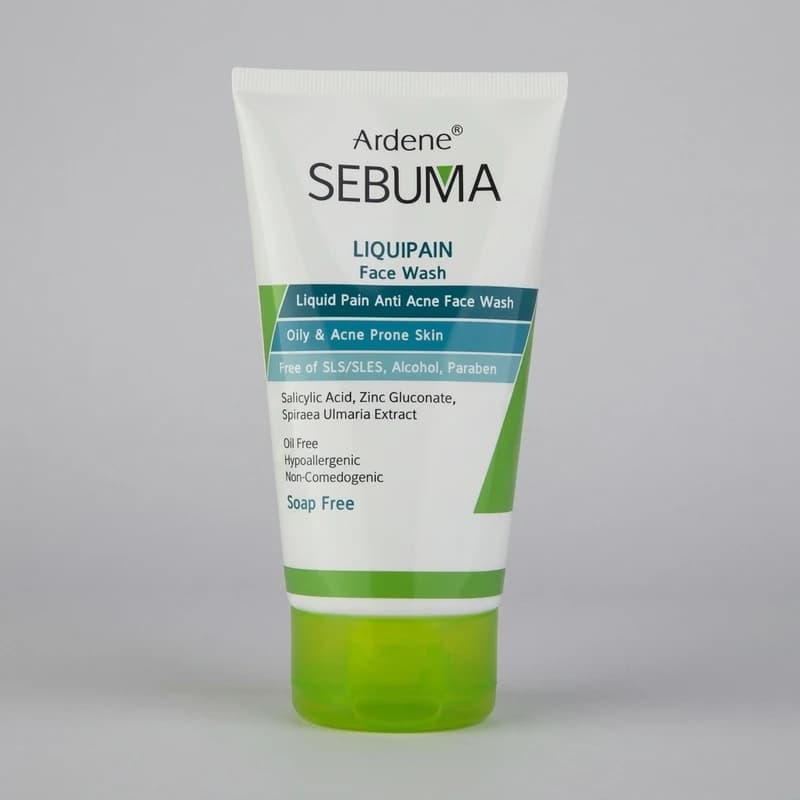 مایع شستوشوی صورت آردن سبوما مدل Liquipain حجم 150 میلیلیتر — تصویر ۲