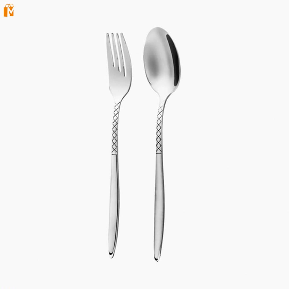 سرویس قاشق چنگال 146 پارچه کابان مدل 166