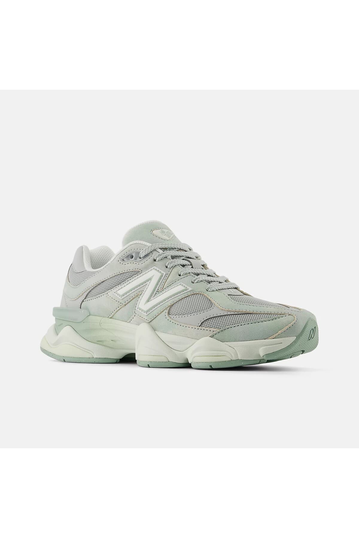 کفش اسنیکر نیو بالانس زنانه فایل سبز بیسیک راسته اسپرت | New Balance U90608Z4-KAISER VN — تصویر ۲